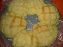 焼きあがったメロンパン